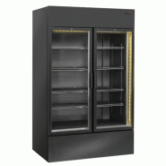 Armoire à boissons noire 2 portes 1055 L - avec canopy | Coolhead - TKG1000CB