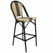 Chaise haute de restauration Andorre bicolore - Chaise haute de restauration Andorre bicolore -