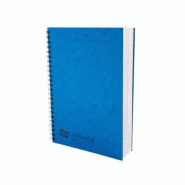 Clairefontaine Lot de 10 Carnet Europa Notemaker A5, 120p./60 feuilles détachables 90 g/m² reliure intégrale, ligné, coloris bleu - 5016196048554
