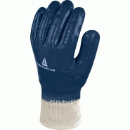 Gant nitrile tout enduit poignet tricot - ni155