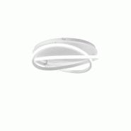 Gea Luce Plafonnier Atia P/P Aluminium Blanc Led 40W 2100Lm 3000K Gradable Phase Cut And Push - Gealuce - ATIA P/P - BIANCO
