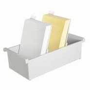 HAN Bac à fiches A5 vertical, pour 1300 fiches, coloris gris clair - 4012473955318