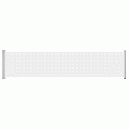 Helloshop26 - Auvent latéral rétractable de patio 140 x 600 cm crème 02_0007263 - acier 3000385947768