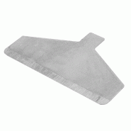 Lame recharge pour raclette à grill en acier 12,8x7,7cm argente acier