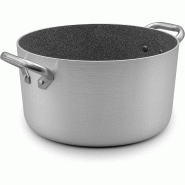 Pentole Agnelli casserole haute ø 28 Shark Skin 2 poignées - aluminium 8007441722036