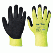 Portwest Gants Grip HiVis Latex Jaune L - Taille 9 - 9 jaune multi-matériau 5036108174164
