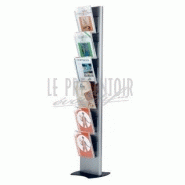 Vitrine de comptoir syringa en verre acrylique transparent 500mm