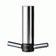 Sèche-mains Design avec capteur infrarouge "POWERFUL FUSION" en acier inoxydable et filtre HEPA PREMIUM - GOLDINOX - Acier inoxydable 18/0 3701770845