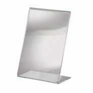 Sigel Présentoir de table Acrylic, incliné, pour A6, transparent - 4004360981814