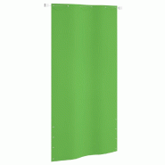 VidaXL Écran de balcon Vert clair 120x240 cm Tissu Oxford Modèle Riviera Line - 148515