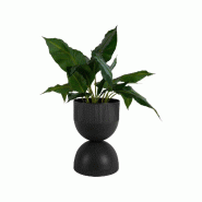 Cache pot en métal réversible Tonar Noir - M Pt' - noir 8714302772030