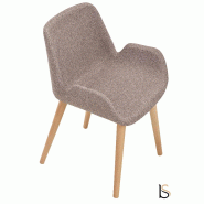 Chaise de réunion Tyra - Sitek - Beige