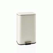 Collecteur de déchets / Système de tri des déchets Clean 1 - 30 L Acier beige hjh OFFICE - beige acier 741114