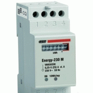 Compteur d'énergie monophasé 230v ac energy-230 m vn950200