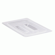 Couvercle à poignée GN 1/4 - 16.2 x 26.5 cm - Translucide - Lot de 6 - Cambro - 0615402513531 Couvercle à poignée GN 1/4 - 16.2 x 26.5 cm - Translucide - Lot de 6 - Cambro - 0615402513531