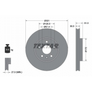 Disque de frein ventilé Textar 92187003 - boîte de 1 disque Disque de frein ventilé Textar 92187003 - boîte de 1 disque