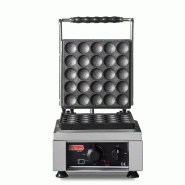 Gaufrier bubble waffle professionnel – 37 x 47 cm – Réf. AKS-SGS-WO.25E - AKS-SGS-WO.25E