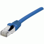 GENERIQUE cordon RJ45 catégorie 6A F/UTP LSOH snagless bleu - 25 m - ECF-850335 GENERIQUE cordon RJ45 catégorie 6A F/UTP LSOH snagless bleu - 25 m - ECF-850335
