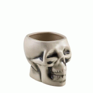 Genware Tiki Mug Skull Blanc 40cl - blanc TIKI-08-W