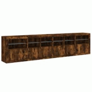 Helloshop26 - Buffet bahut commode armoire meuble de rangement organisateur cuisine salle de séjour salon avec lumières LED 283 x 37 02_0029880 - 30 Helloshop26 - Buffet bahut commode armoire meuble de rangement organisateur cuisine salle de séjour salon avec lumières LED 283 x 37 02_0029880 - 30