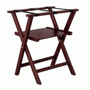 Hostelnovo del Valles Hostelnovo – Support repose‑plateaux noyer 58 × 40 × 84 cm - rouge Bois manufacturé EH7230D