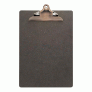 Protège-menu  clip A4  effet bois 24x31,5 cm