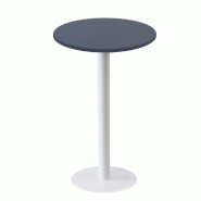 RestooTab - Mange-debout Rome blanc Ø60cm bleu fes fenix - bleu Bois manufacturé TB-ROMFF1-R60M-BL.FES