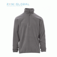 Polaire de travail à demi-zip unisexe en polyester - Micropolaire légère SOFT+ PAYPER_0
