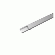 SOLOLED Kit Profilé Aluminium Plat 2M Pour Bandes Led L2000X17,4X7Mm - gris 0803173016201