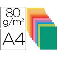 5 ETOILES Paquet de 50 sous-chemises papier recyclé 60g, coloris assortis