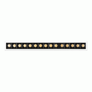 Spot encastré LED TRAM XL 30W 30º avec technologie Tuya, température de couleur 2700K-6000K, dimmable, finition aluminium blanc mat - Beneito & Fau