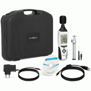 Steinberg Systems - Steinberg Systems Sonomètre Appareil Mesure Bruit Décibelmètre Professionnel SBS-SM-130C (30 À 130 dB, ±1,4 dB, 31,5 À 8 kHz