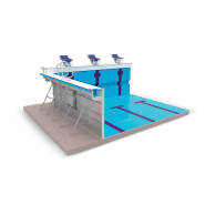 Systèmes de piscines modulaires   pour des applications sportives, récréatives et thérapeutiques_0