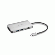 UH1400P Station daccueil mobile USB-C 8 en 1 sans pilote