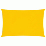 VidaXL Voile de parasol Tissu Oxford rectangulaire 5x8 m Jaune Modèle Riviera Stella - jaune 135606