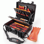 Assortiment d'outils XL eMobility 77 pièces dans un coffret de protection WIHA Assortiment d'outils XL eMobility 77 pièces dans un coffret de protection WIHA