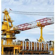 Bos 2600 grue portuaire offshore - liebherr - capacité de levage max 100t