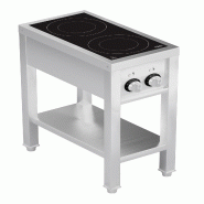 Cuistance Cuisinière à induction  2 Zones avec essous ouvert- 7505.0030 COMBISTEEL - 7505.0030