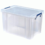 Fellowes Boîte de rangement ProStore, 26 litres, transparent - transparent plastique 0043859758425