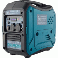 Générateur inverter monophasé silencieux 3,3 kW - KÖNNER & SÖHNEN - 3000I S