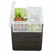 GRAF Kit Potager Carré 645182 - gris 4023122273905