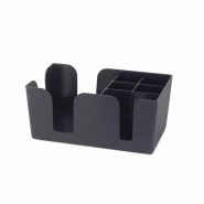 Hostelnovo del Valles Hostelnovo – Organisateur 6 compartiments - noir plastique 962