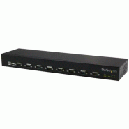 Hub série RS232 à  8 ports - Adaptateur USB vers 8x DB9 RS232 à  montage en rack