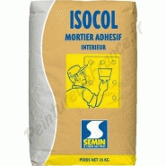 Mortier isocol mortier semin colle plaque de plâtre 25 kg Mortier isocol mortier semin colle plaque de plâtre 25 kg