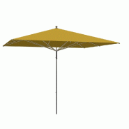 Parasol pour terrasse Pro Moorea rect.300x200cm - armature+toile+housse-jaune