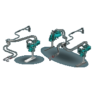 Porte-outils interceps avec effacement automatique pour arboriculture et viticulture - POLARIS SIMPLE DROITE + COMMANDE ÉLECTRIQUE Porte-outils interceps avec effacement automatique pour arboriculture et viticulture - POLARIS SIMPLE DROITE + COMMANDE ÉLECTRIQUE