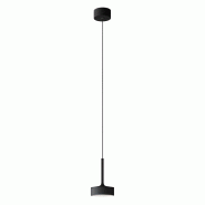 ROSSINI ILLUMINAZIONE Hole Suspension Noir/Noir Led 13W 38° Ip20 3000K Cri90 - Suspension Puissante En Aluminium Pour Intérieur - Groupe Rossini - n