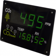 Thermomètre hygromètre détecteur de CO2 grand écran - THMHGMC02NR-IM01 Thermomètre hygromètre détecteur de CO2 grand écran - THMHGMC02NR-IM01