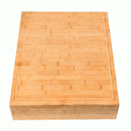 Billot en Bois de Bambou pour Barbecue - Bambou 3701730500170