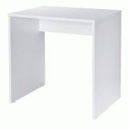 Extension PMR Réceptio - L73xP50xH72cm, Ép. 19mm, Blanc - Pour comptoir d'accueil
